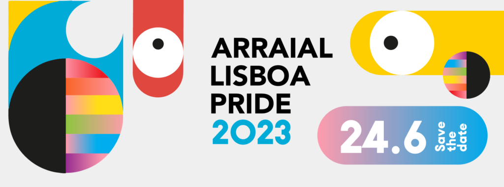 Arraial Lisboa Pride new image for 2023