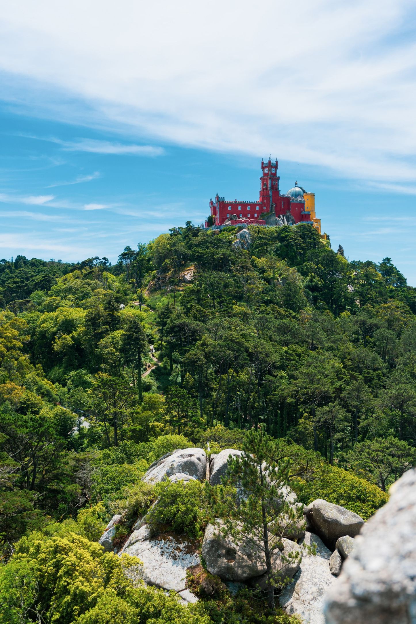 Sintra and it's exquisite castles in Portugal.